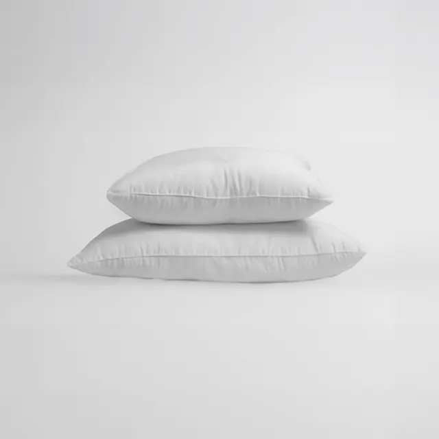 подушка микрофибра 50×70 см, белая, кант